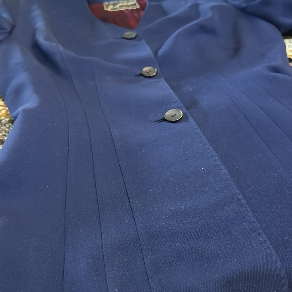 Vintage Joseph Vadala custom Blue Blazer - Picture 6 of 9